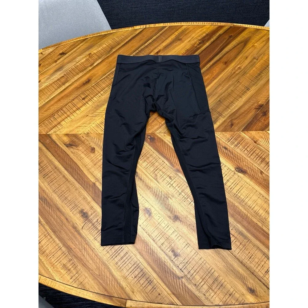 Jordan Sport 3/4 Tights Men’s Medium Black Dri-FIT Compression Pocket